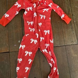 Hanna anderson baby bow pjs